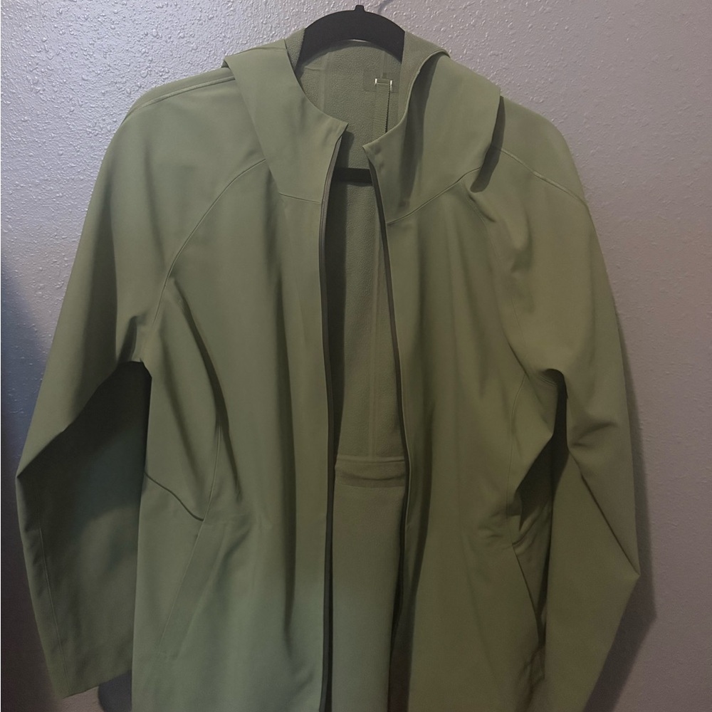Green Hooded Jacket
